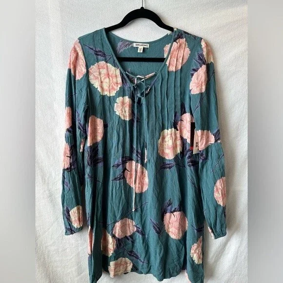 NWT Billabong Just Like You Lace Front Boho Dress Size S - Picture 4 of 10